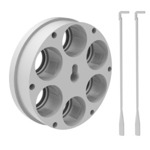 Lee 3 and 6 hole Ultimate Tool Carrier for turret press dies