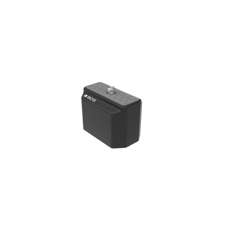 Polymer mounting block adapter for fixed-head DeathGrip tripod optics