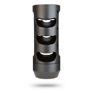 Warrior X3 stainless steel self-timing muzzle brake with six gas ports - 5