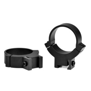 Warne 30mm high matte finish rimfire scope rings dovetail mount