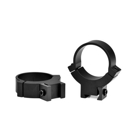 Warne 30mm high matte finish rimfire scope rings dovetail mount