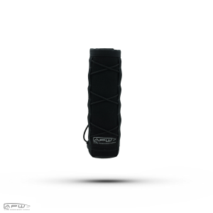APW Warbird mirage cover in matte black finish for suppressor