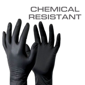 Black Veldt Janskoene nitrile gloves pair for gun cleaning protection - 2