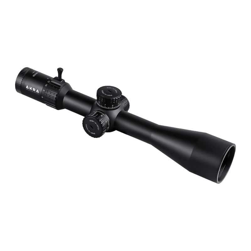 AKRA ORYX 6-36x56 FFP MRAD riflescope in midnight black finish - 2