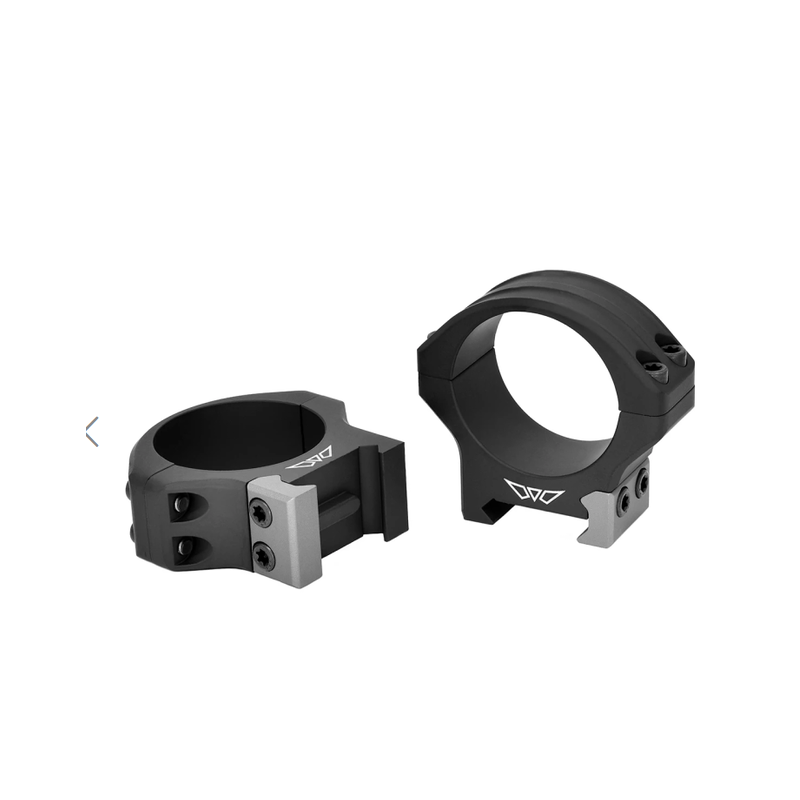 Warne HyperLite 34mm Medium Matte Scope Rings