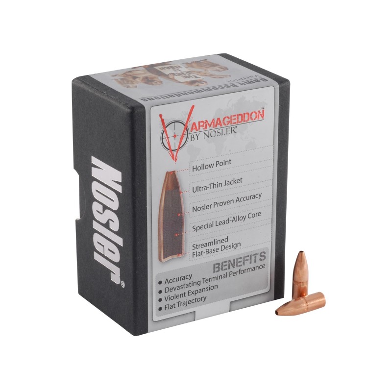 Nosler 62gr 22 Cal Varmageddon Bullet (100 pack)