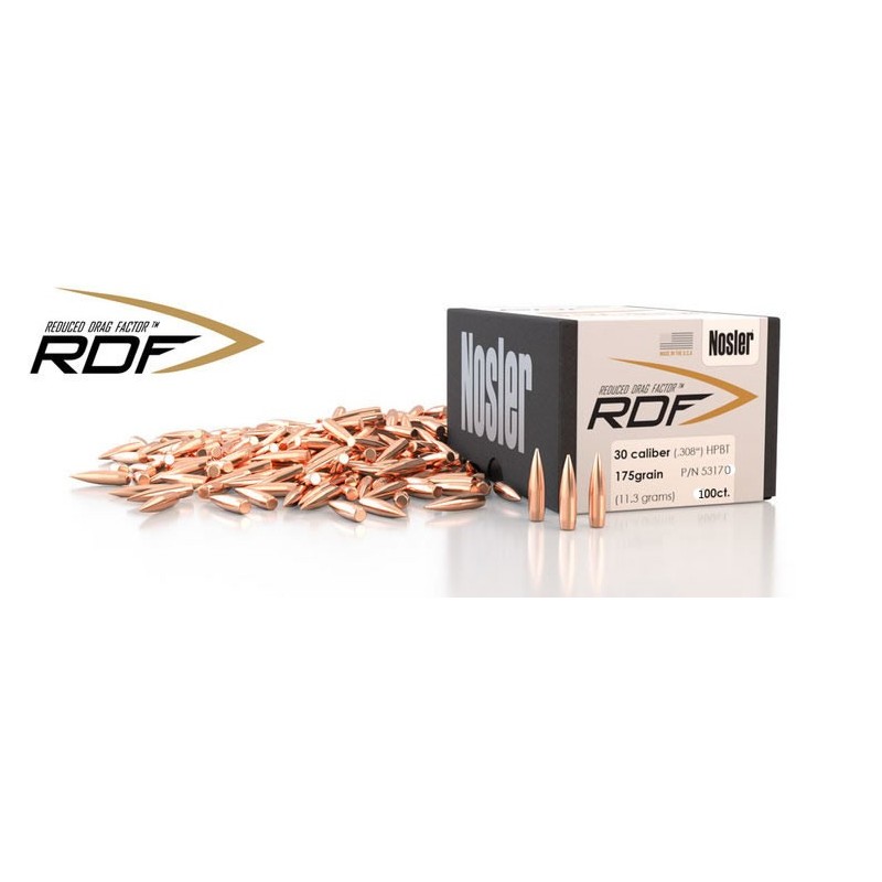 Nosler 308 175gr RDF HPBT