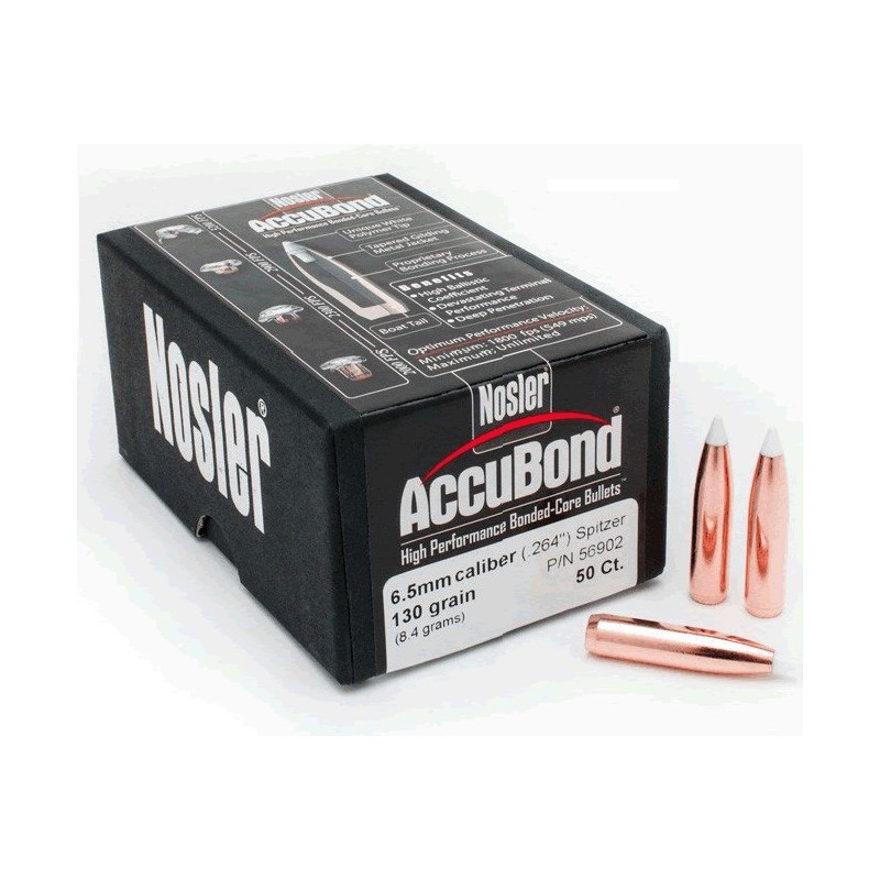 Nosler 180gr Accubond .338 (50)