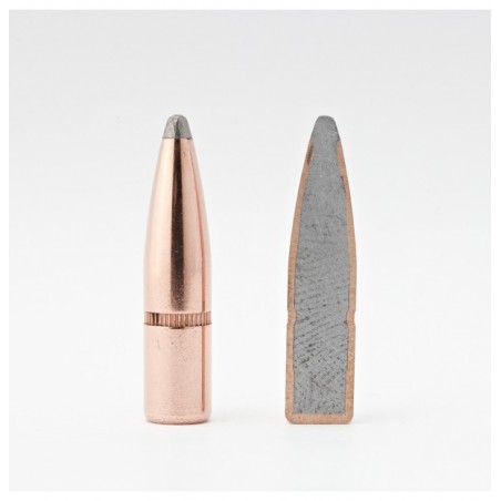 Hornady 129gr SP InterLock 6.5mm .264 Caliber (100)