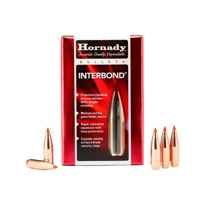 Hornady 165gr Interbond 30 Cal .308