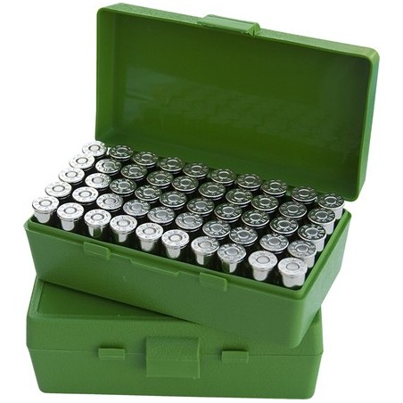 MTM AMMO BOX 50 RD 9MMP / 380 ACP