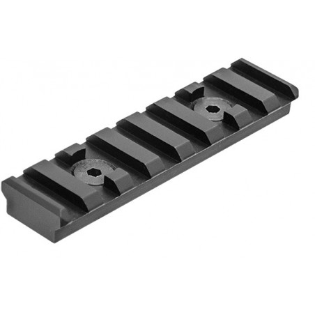 UTG PRO M-LOK 8-Slot Picatinny Rail Section, Black