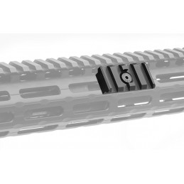 UTG PRO M-LOK 4-Slot Picatinny Rail Section, Black