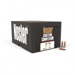 Nosler 69gr Custom Competition 22 Cal
