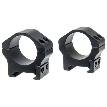Warne Maxima Horizontal 1" Low Matte Rings