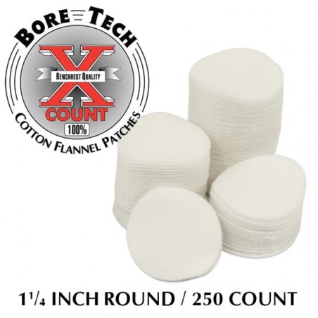Bore Tech Round Patch1-1/2IN 500pack