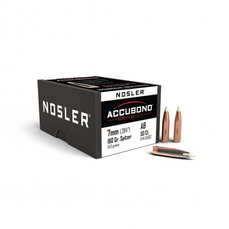 Nosler 160gr Accubond 7mm (50)