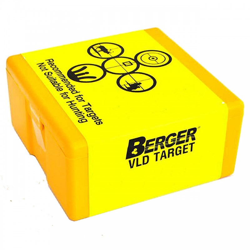 Berger 130 gr VLD Target Bullets 6.5 Caliber