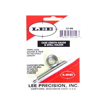Lee 338 Win Mag Case Length Gauge