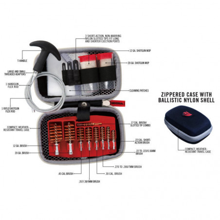 GUN BOSS UNIVERSAL GUN CLEANING KIT