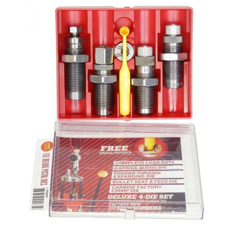 Lee 40 S+W or 10mm Auto 4-DIE SET Carbide Deluxe
