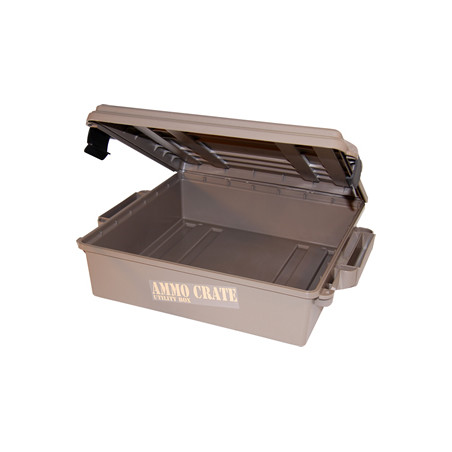 MTM Ammo Crate Utility Box FDE 4.5IN Deep