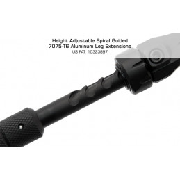 UTG PRO TBNR Bipod, 7-9in Center Height, Picatinny