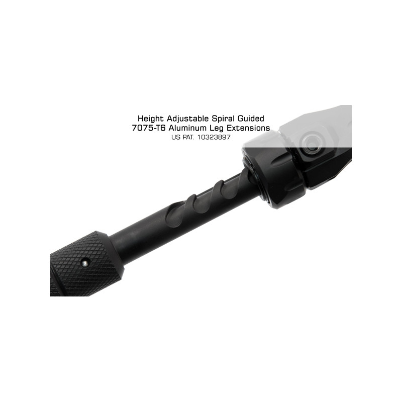 UTG PRO TBNR Bipod, 7-9in Center Height, Picatinny