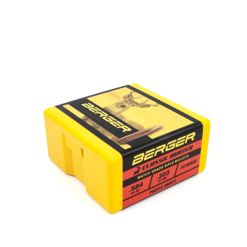 Berger 135gr Calssic Hunter Bullets 6.5 Caliber