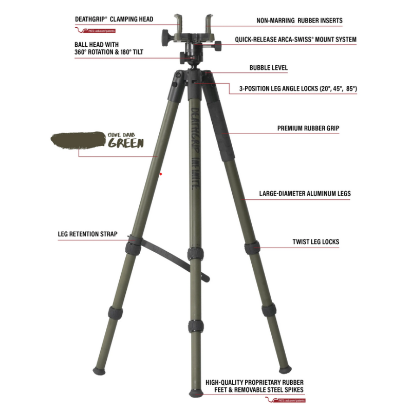 Bog DeathGrip Infinite - Aluminum