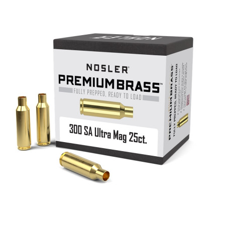 Nosler 300 SA Ultra Mag Premium Brass (25ct)
