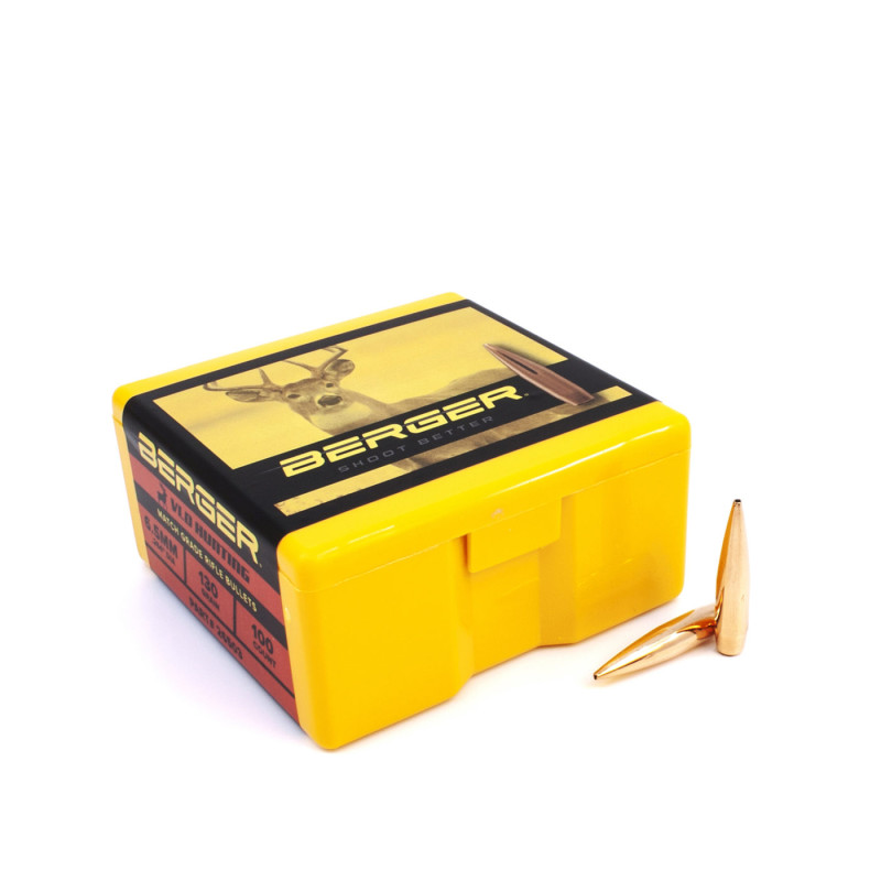 BERGER 6.5MM 140Gr VLD HUNTING (100)