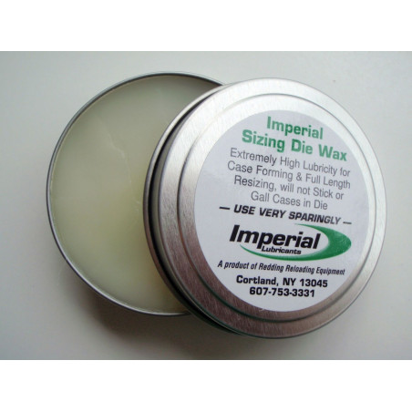 Redding Imperial Case Sizing Wax 2 oz Tin