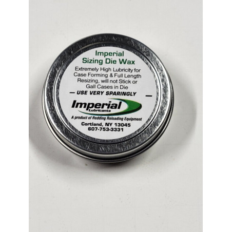 Redding Imperial Case Sizing Wax 1 oz Tin