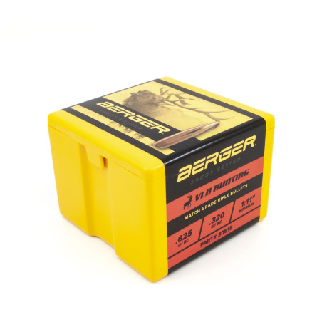 Berger 30 Caliber 210gr (VLD) Hunting Rifle Bullet