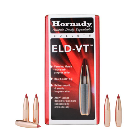 HORNADY 6mm .243 80 gr ELD-VT (100)