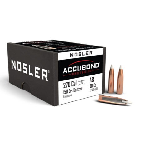 Nosler 270 cal 150gr Accubond (50)