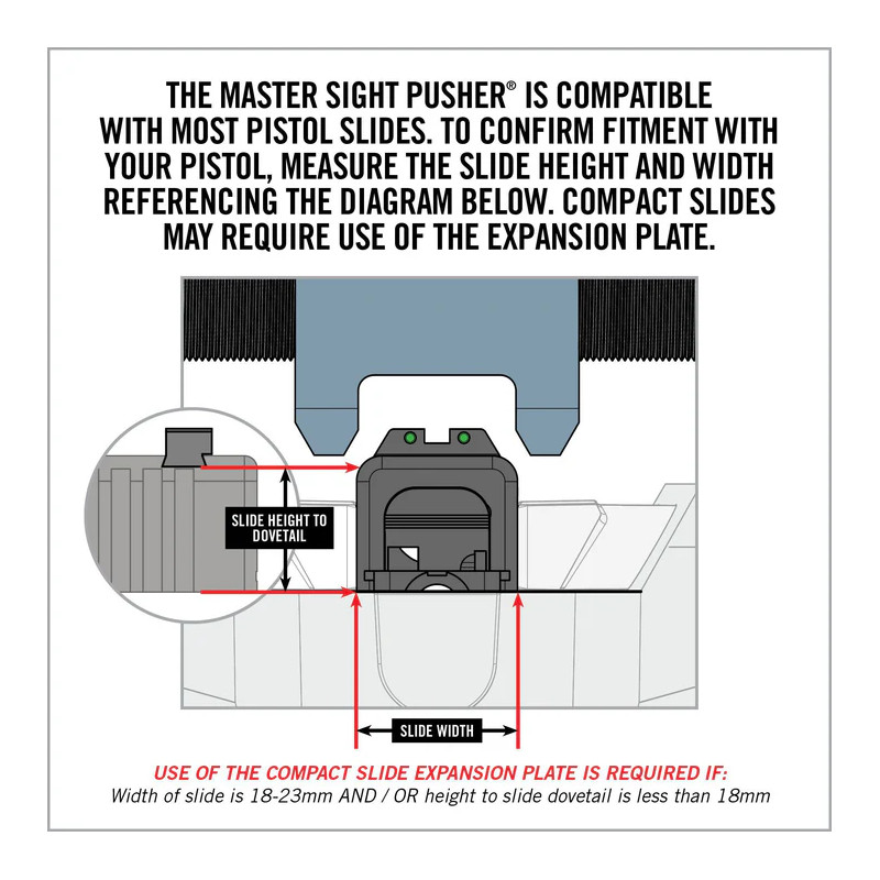 REAL AVID MASTER SIGHT PUSHER