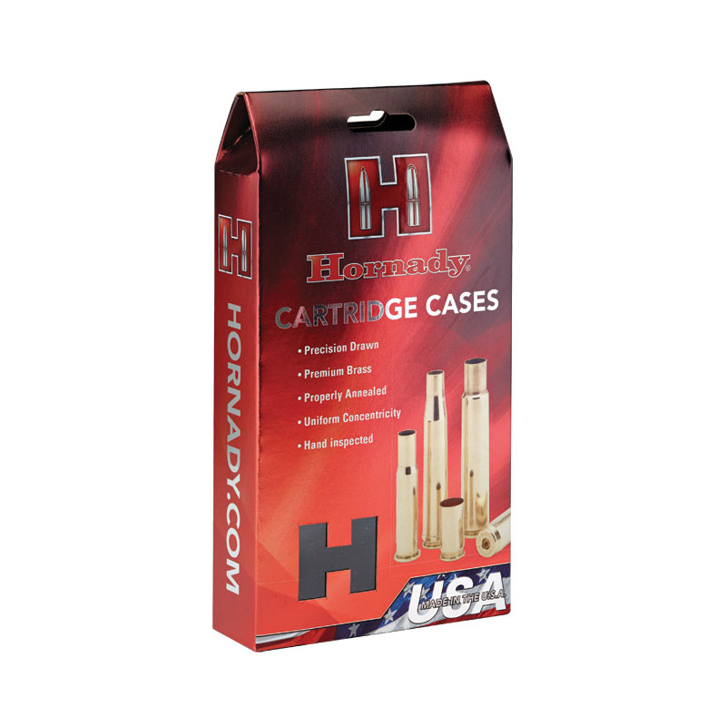 Hornady 22 Hornet Brass Rifle Cases - 50 Count