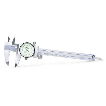 Insize 0-150x0.01x40mm jaw length dial caliper