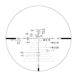 Arken SH4 4-16X50 GEN2 FFP MOA VPR Illuminated Reticle with Zero Stop – 34mm Tube