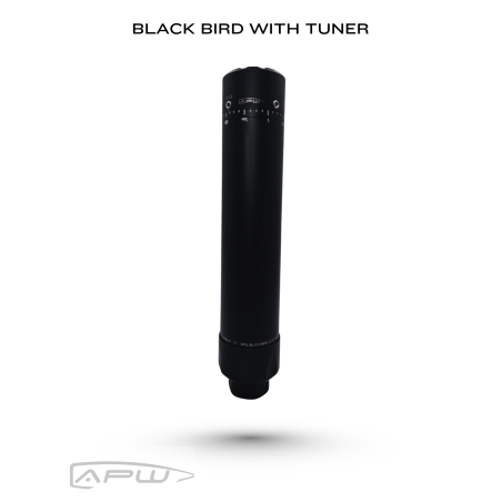 APW Black Bird Silencer 5/8x24 - .264-.284 with Tuner