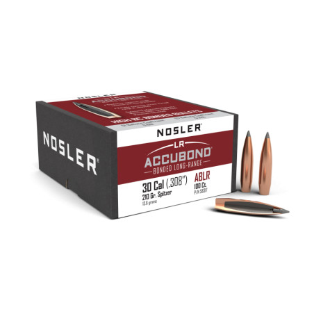 Nosler 210gr Accubond (LR) 100 (30 Cal)