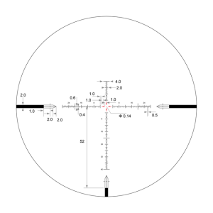 Arken EPL4 6-24x50 FFP MIL VHR Riflescope | 247Hunter.co.za