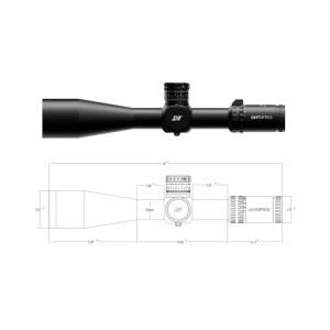 DNT Optics TheOne 7-35X56 FFP TOR - MILL