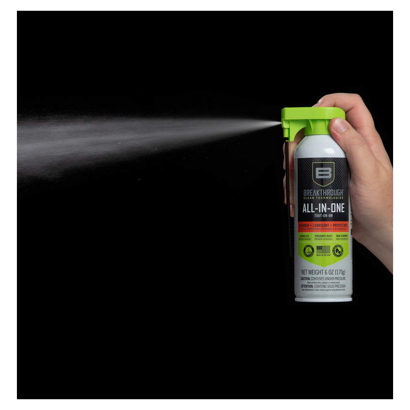Breakthrough Clean Technologies Aerosol All-In-One (CLP), 6oz, Clear