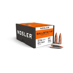 Nosler 60gr Ballistic Varmint Tip 22Cal  (250pack)