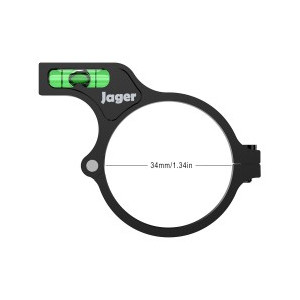 Jager 34mm Scope Bubble Level Black