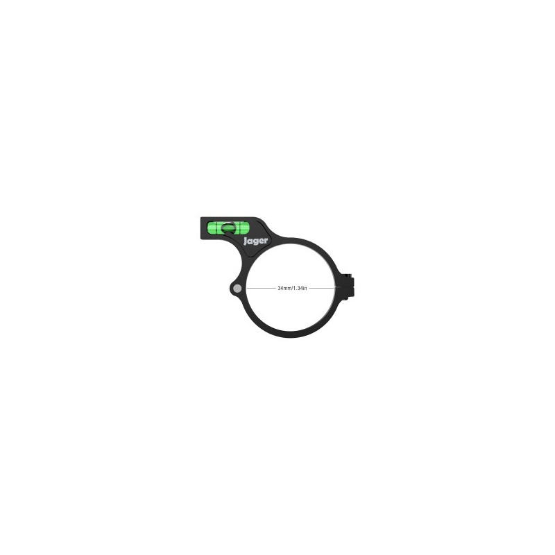 Jager 34mm Scope Bubble Level Black