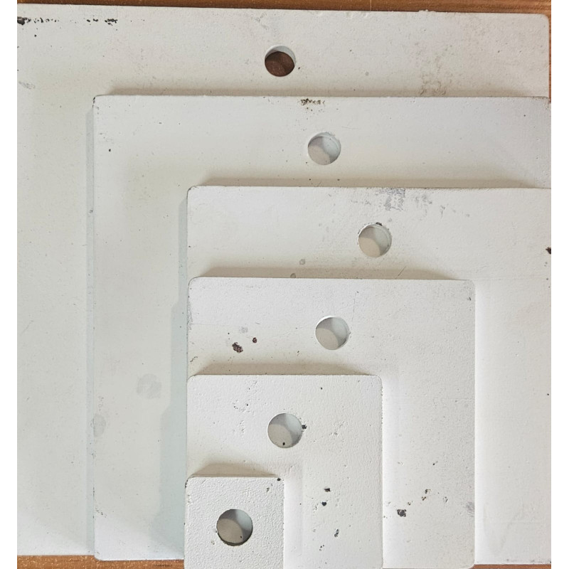 KYL 6 x Gong Set 50mm to 300mm (2" to 12") - VRN 500 Steel